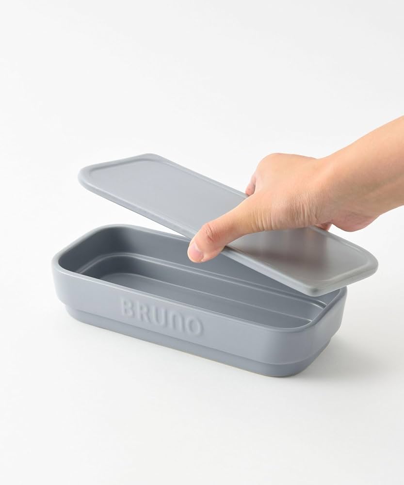 Amazon | BRUNO ブルーノトースター (WH) クッカーM (GRG) セット 4枚